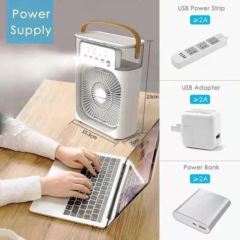 CoolBreeze Mini Portable Air Humidifier