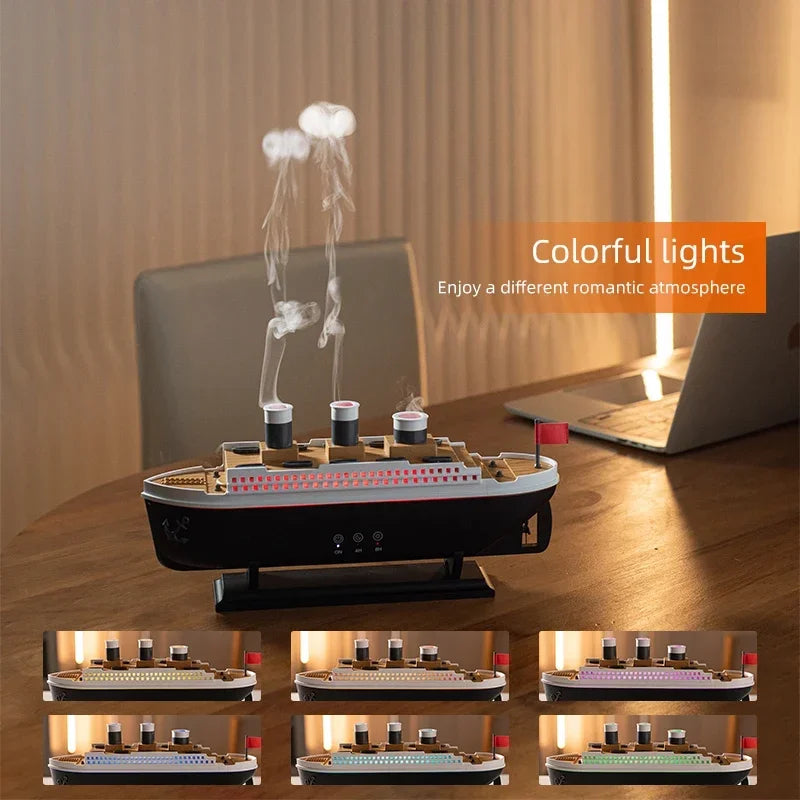 Retro Ship Aroma Humidifier