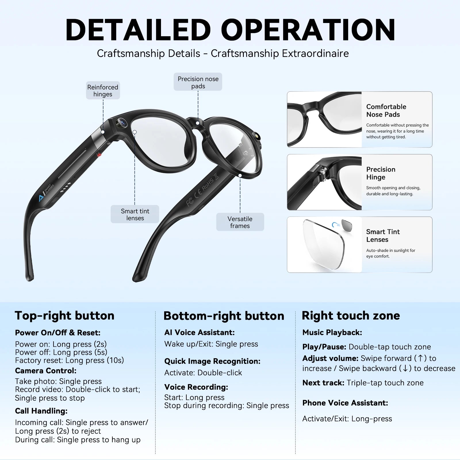 EIGIIS Smart AI Glasses