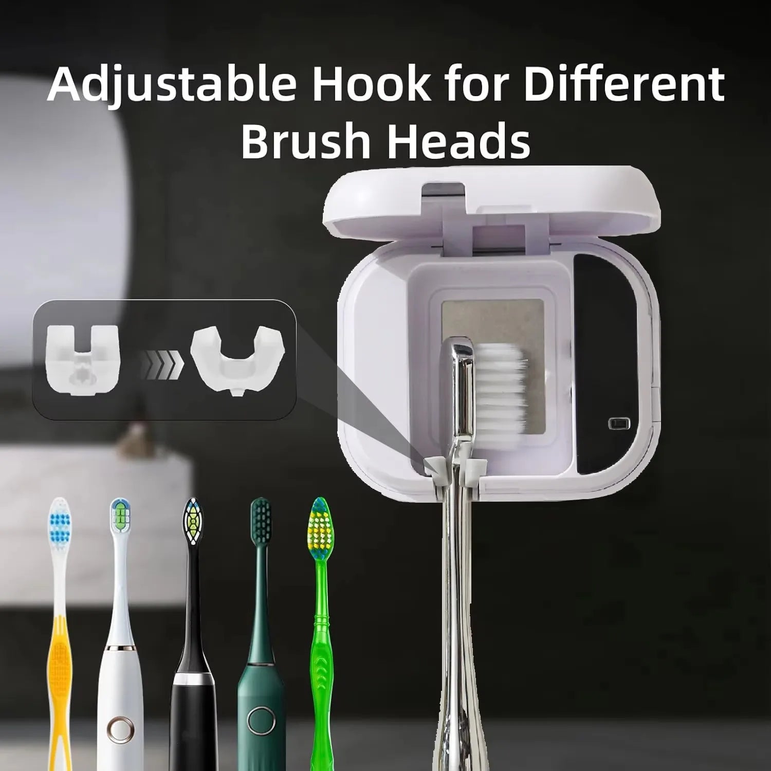 Mini Pocket UV Toothbrush Sanitizer