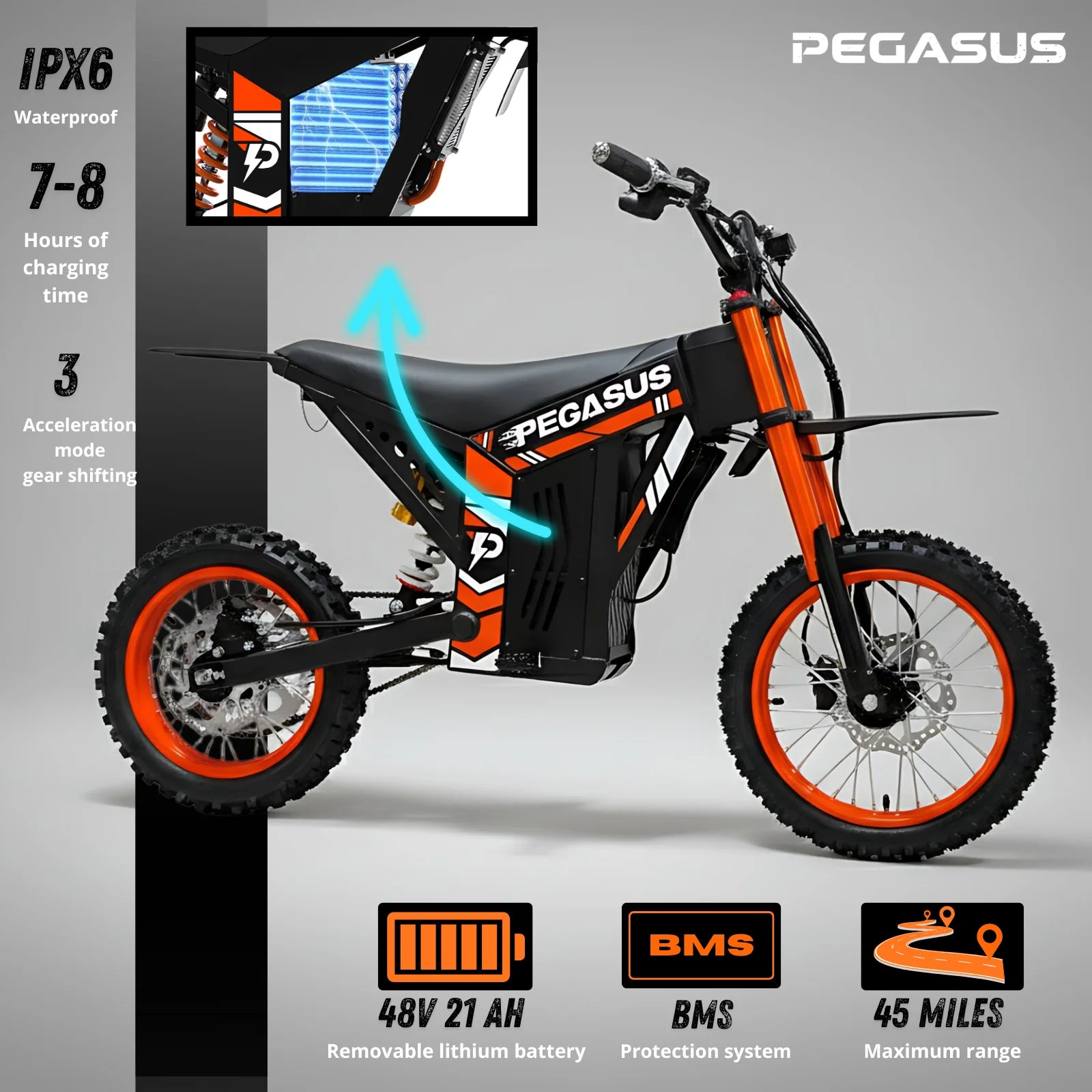 Rugged TrailMaster Fat Tire Bike