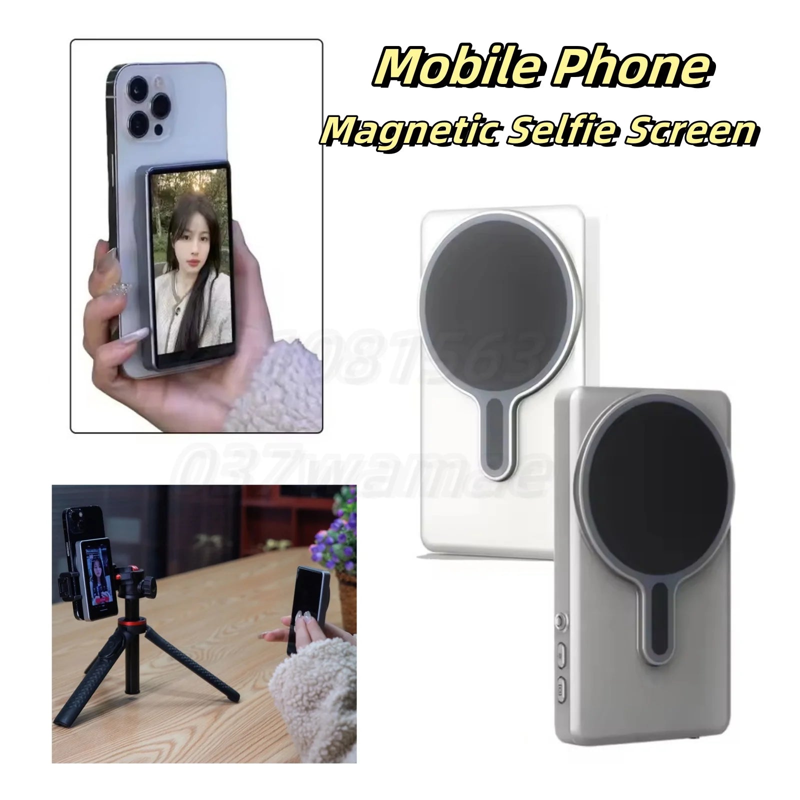 Magnetic Rear Selfie Monitor