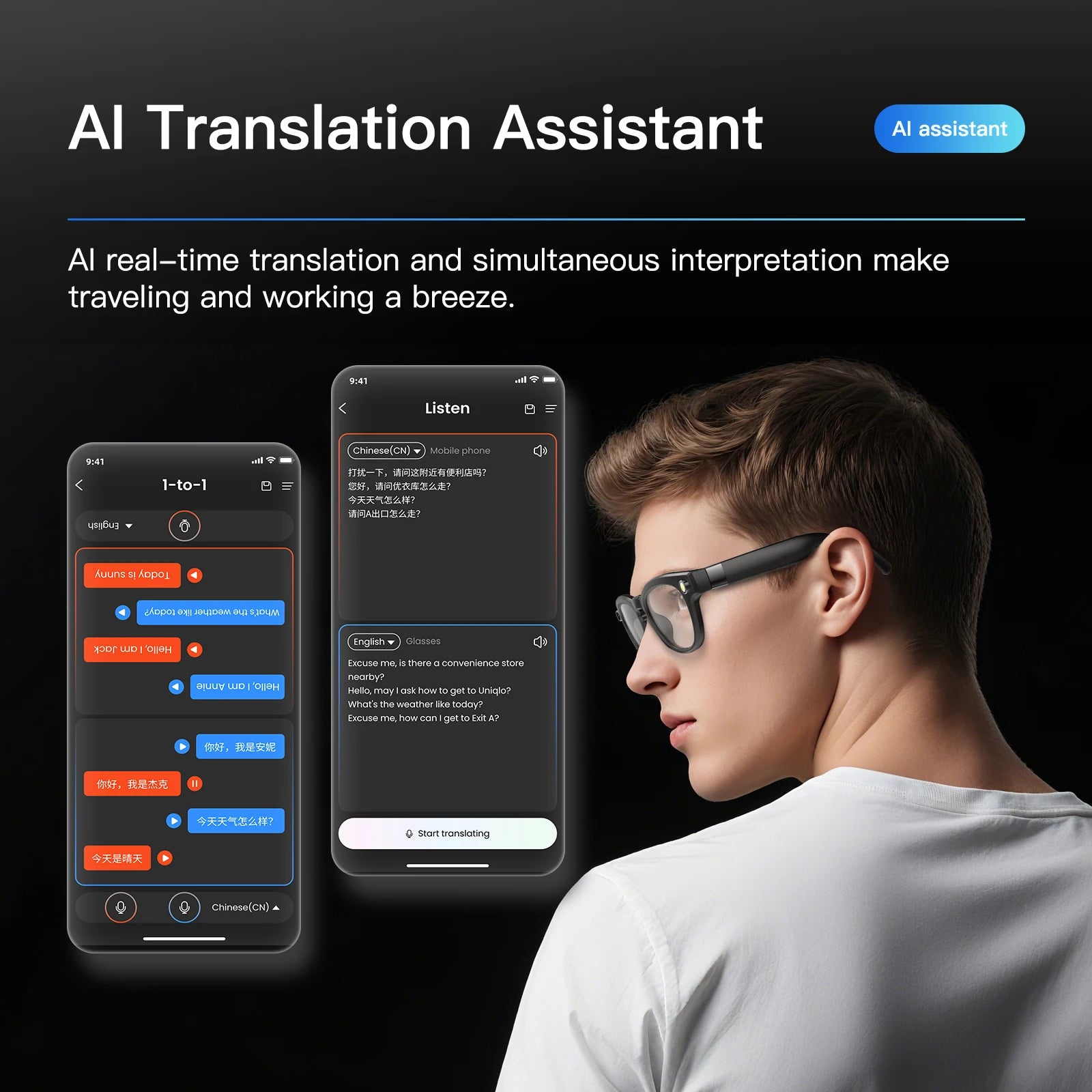 EIGIIS Smart AI Glasses