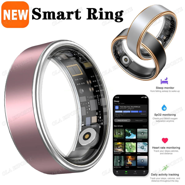 PulseControl Gesture Smart Ring Health Remote