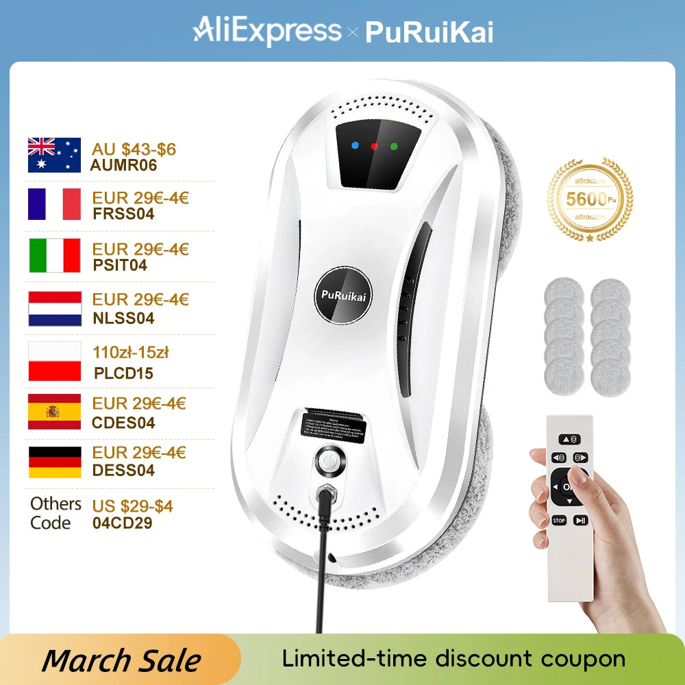 EasyGlide Ultra Thin Window Robot