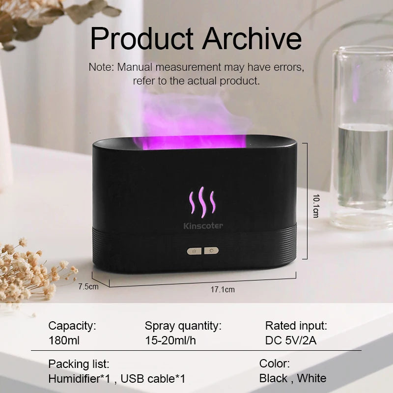 Quiet USB Mist Aroma Diffuser