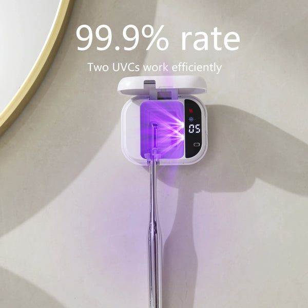 Mini Pocket UV Toothbrush Sanitizer